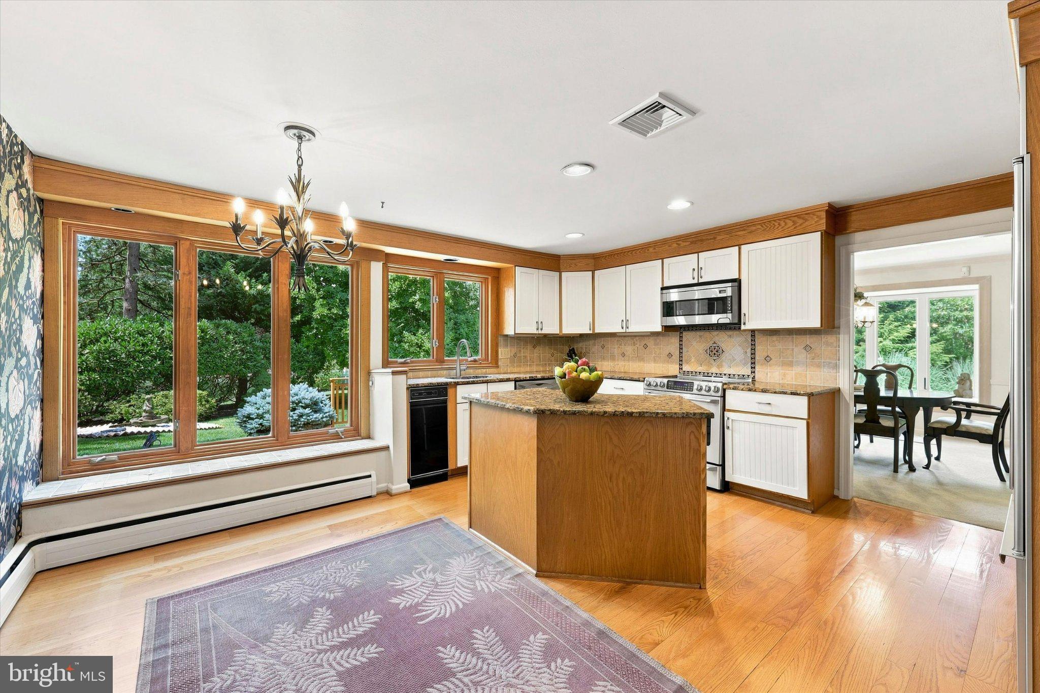 809 Cloverly Road Berwyn, PA 19312 - Photo 9 of 32 Bright kitchen with scenic views.