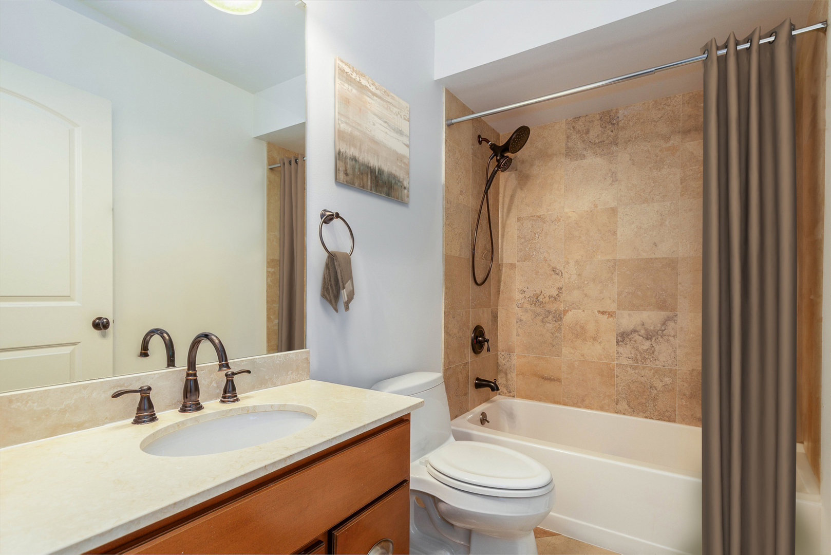 241 North Northwest Highway Park Ridge, IL 60068 - Photo 21 of 28 a bathroom with a sink toilet and shower