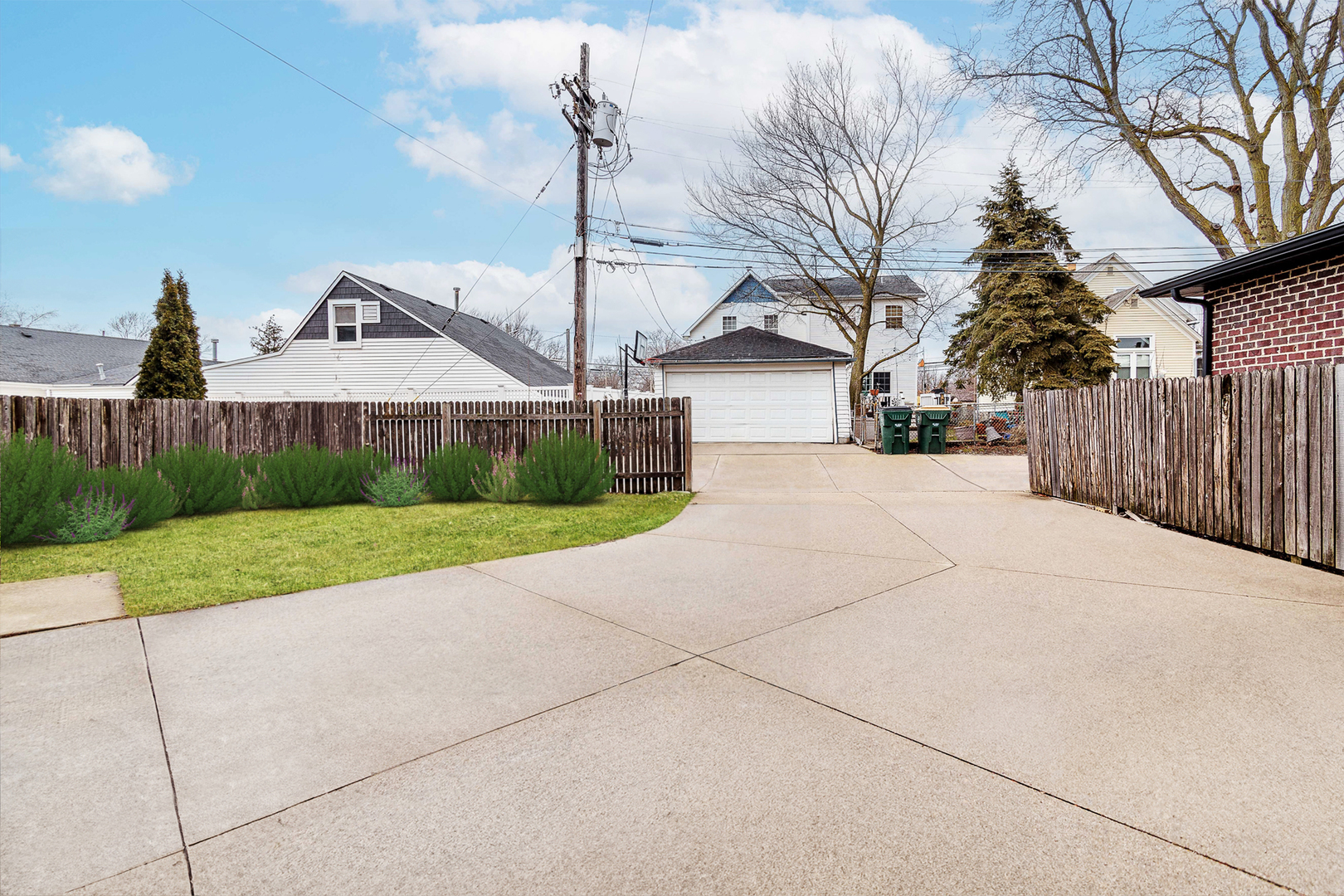 241 North Northwest Highway Park Ridge, IL 60068 - Photo 24 of 28 a view of a street with a small yard and large trees