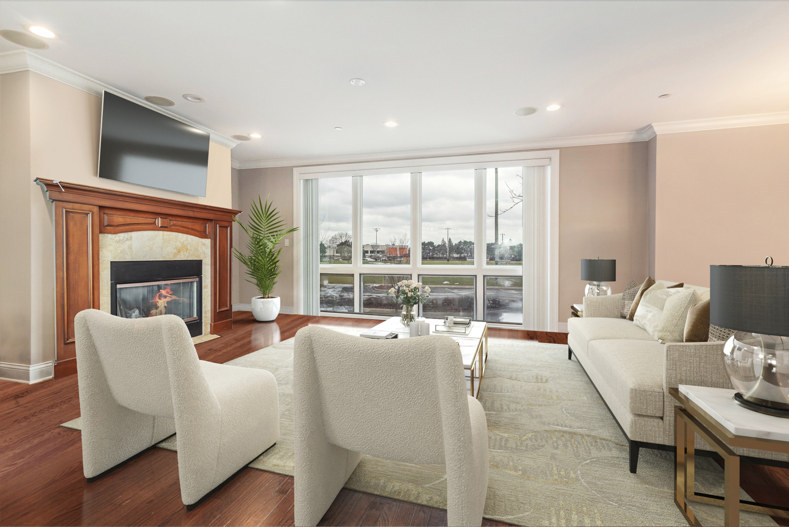 241 North Northwest Highway Park Ridge, IL 60068 - Photo 7 of 28 a living room with furniture and a large window