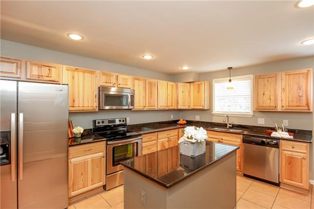 The kitchen boasts a large pantry, counter top space and excellent kitchen triangle, so important for a functional food preparation area. Cooking here, is a joy and dream.