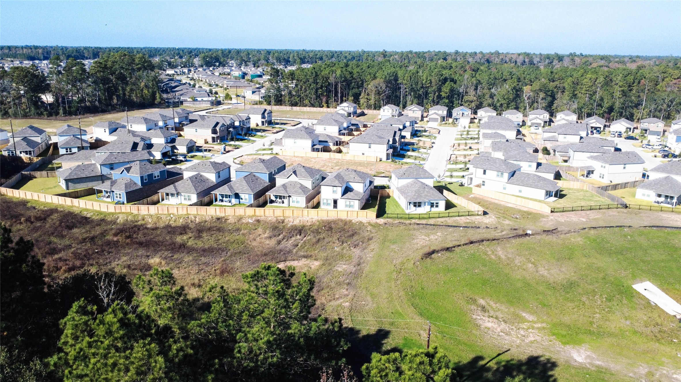 247 Brazen Forest Trail Magnolia, TX 77354 - Photo 3 of 18 a view of a lake with a mountain view