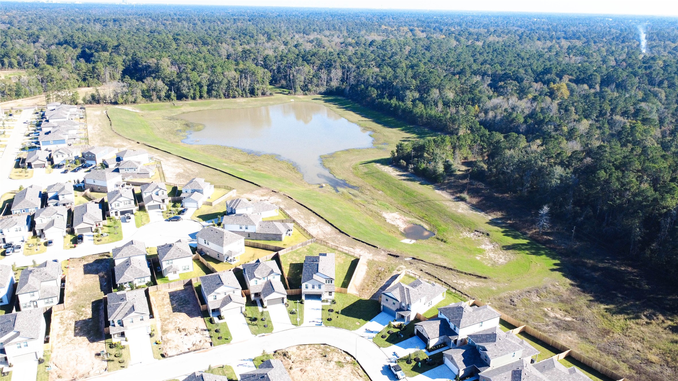 247 Brazen Forest Trail Magnolia, TX 77354 - Photo 4 of 18 a view of a swimming pool with a yard