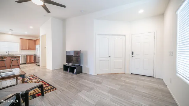 a view of a small space