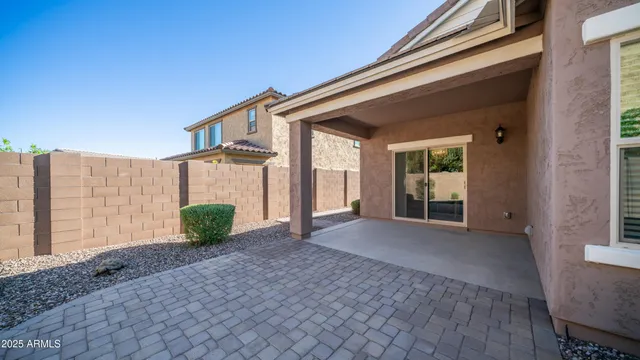 a view of a gym with outdoor seating