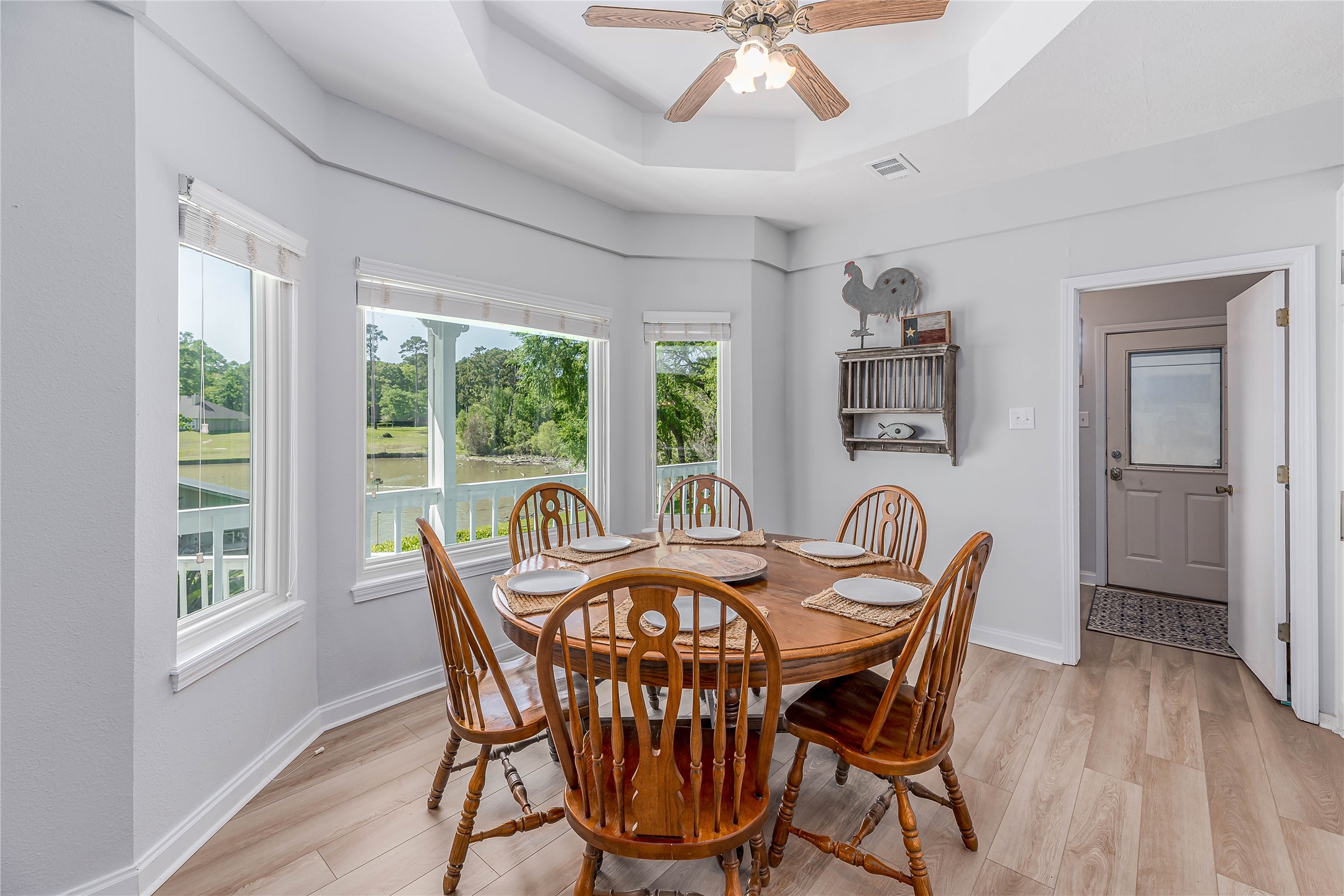 331 Memphis Belle Trinity, TX 75862 - Photo 13 of 50 a view of a dining room with furniture window and outside view