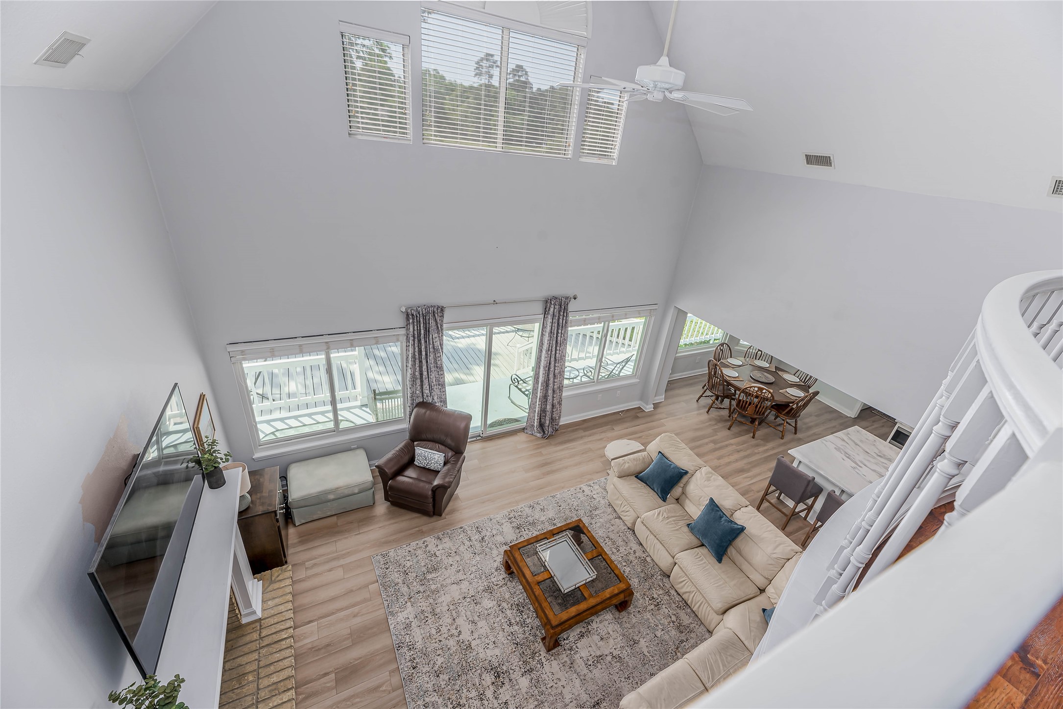 331 Memphis Belle Trinity, TX 75862 - Photo 24 of 50 a living room with furniture and a fireplace
