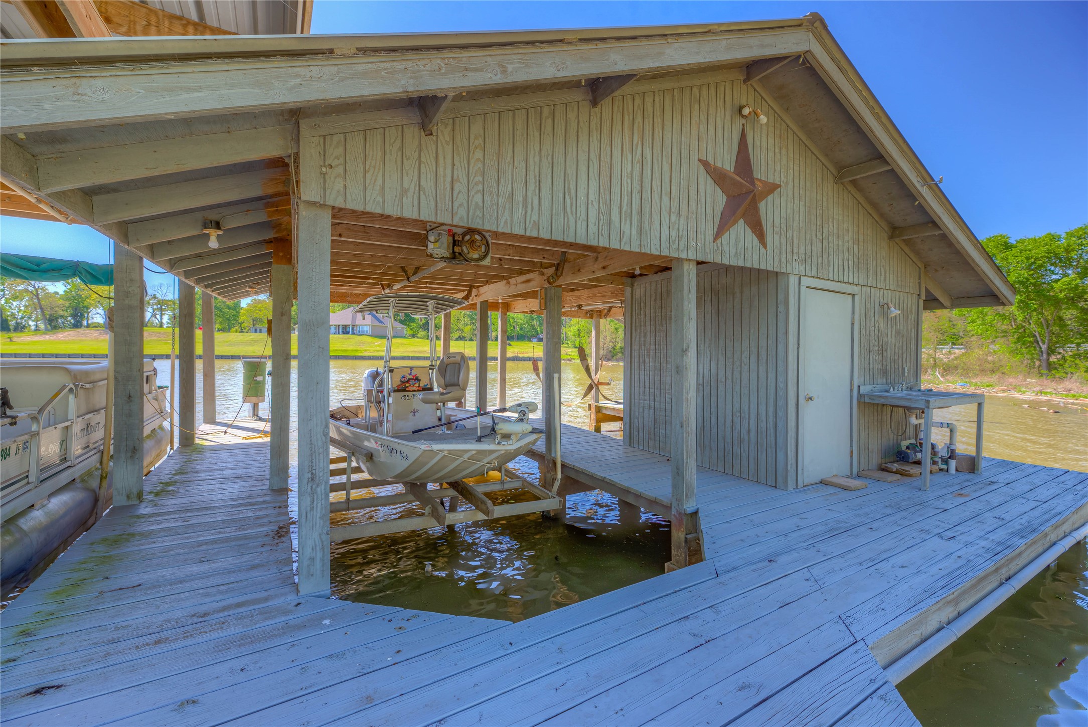 331 Memphis Belle Trinity, TX 75862 - Photo 37 of 50 a view of a two chairs in the balcony