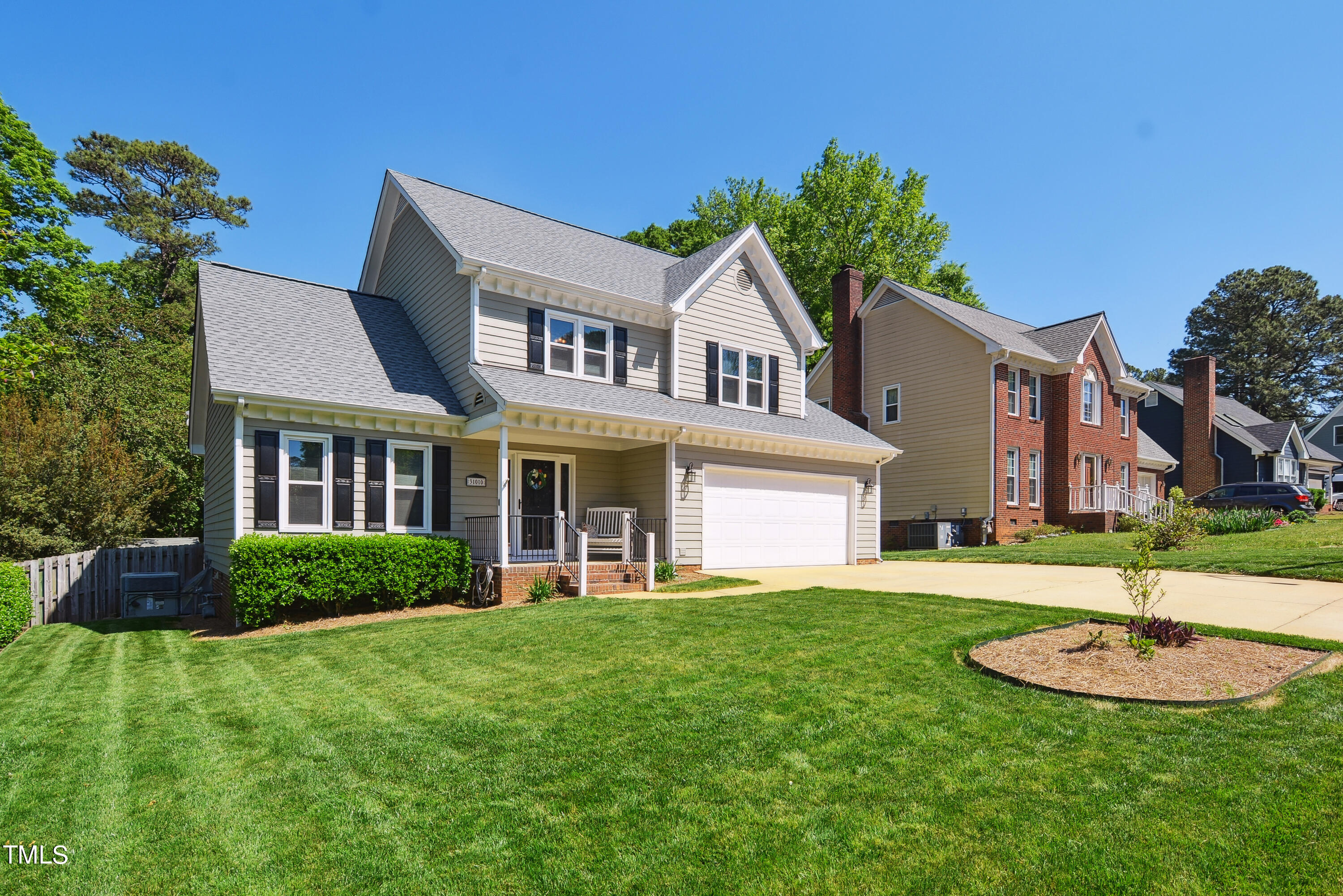 300 Foley Drive Garner, NC 27529 - Photo 3 of 29 a front view of a house with a yard