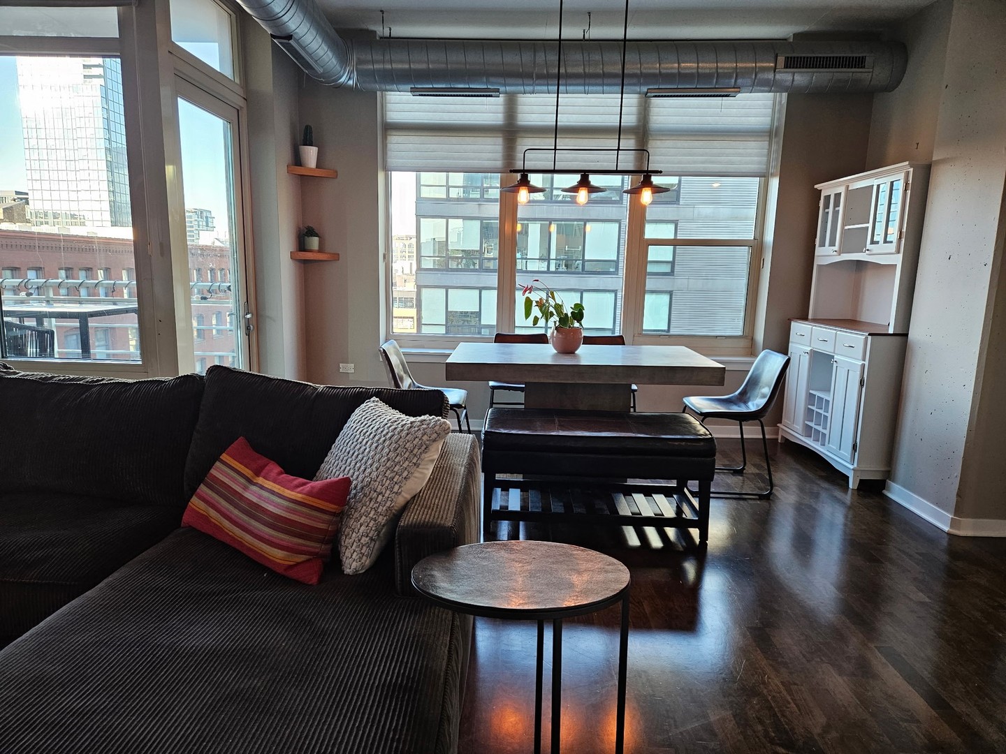 909 West Washington Boulevard, Unit 708 Chicago, IL 60607 - Photo 7 of 15 a dining room with furniture and window