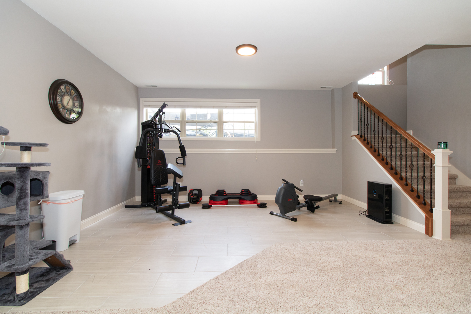 4002 Rockledge Road Bloomington, IL 61705 - Photo 52 of 60 a view of a room with gym equipment