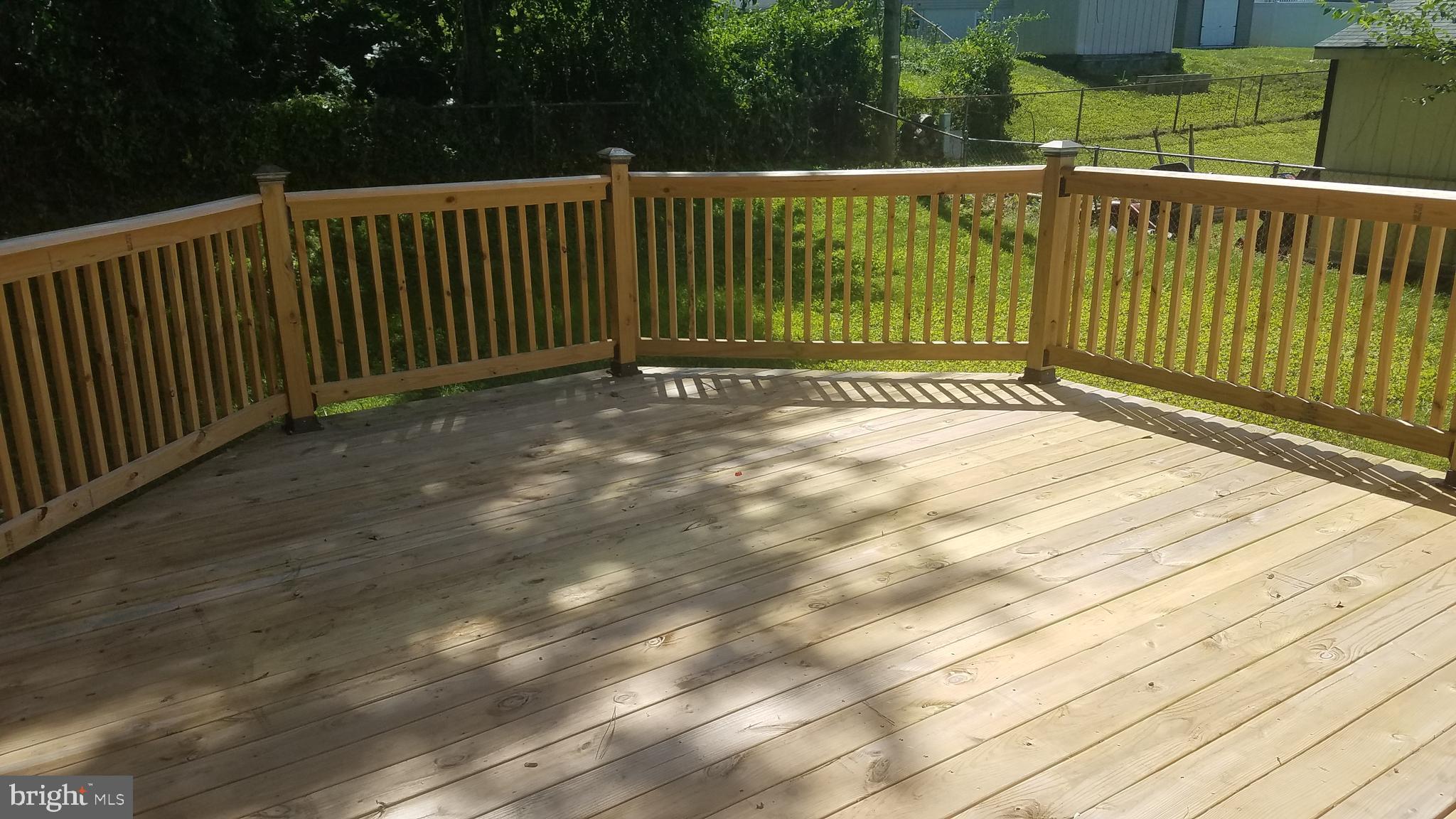233 Highfalcon Road Reisterstown, MD 21136 - Photo 41 of 48 Large Rear Deck with access from Kitchen