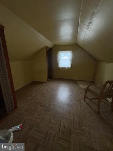 a view of livingroom with furniture and a flat screen tv