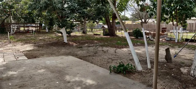 a view of outdoor space with seating area