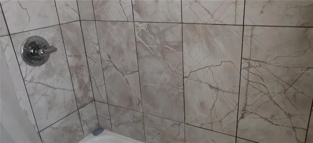 a close view of shower tap
