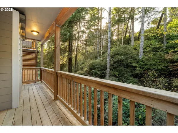 a view of balcony with outdoor space