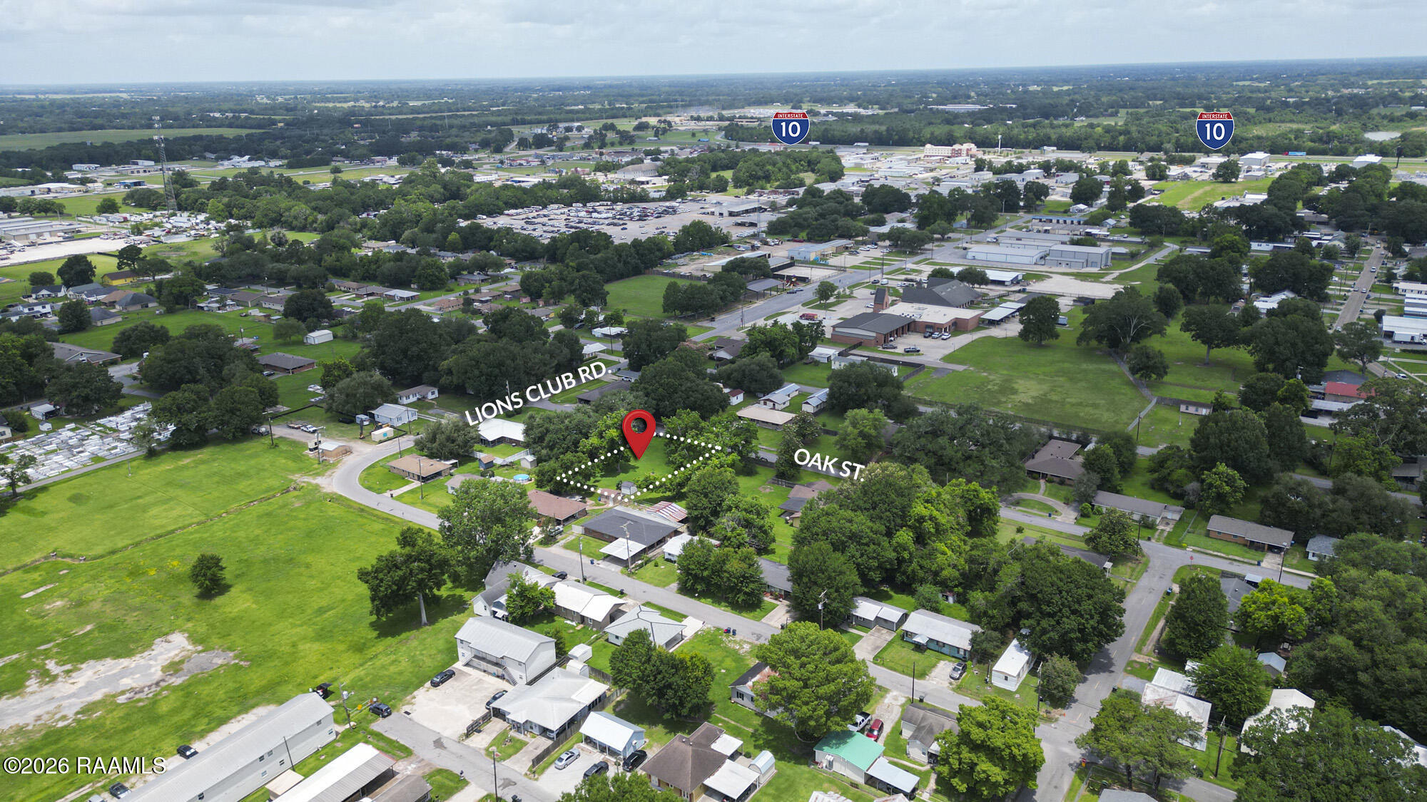 800 Blk Scott, LA 70583 - Photo 6 of 8 815 OAK STREET-6-OUTLINED