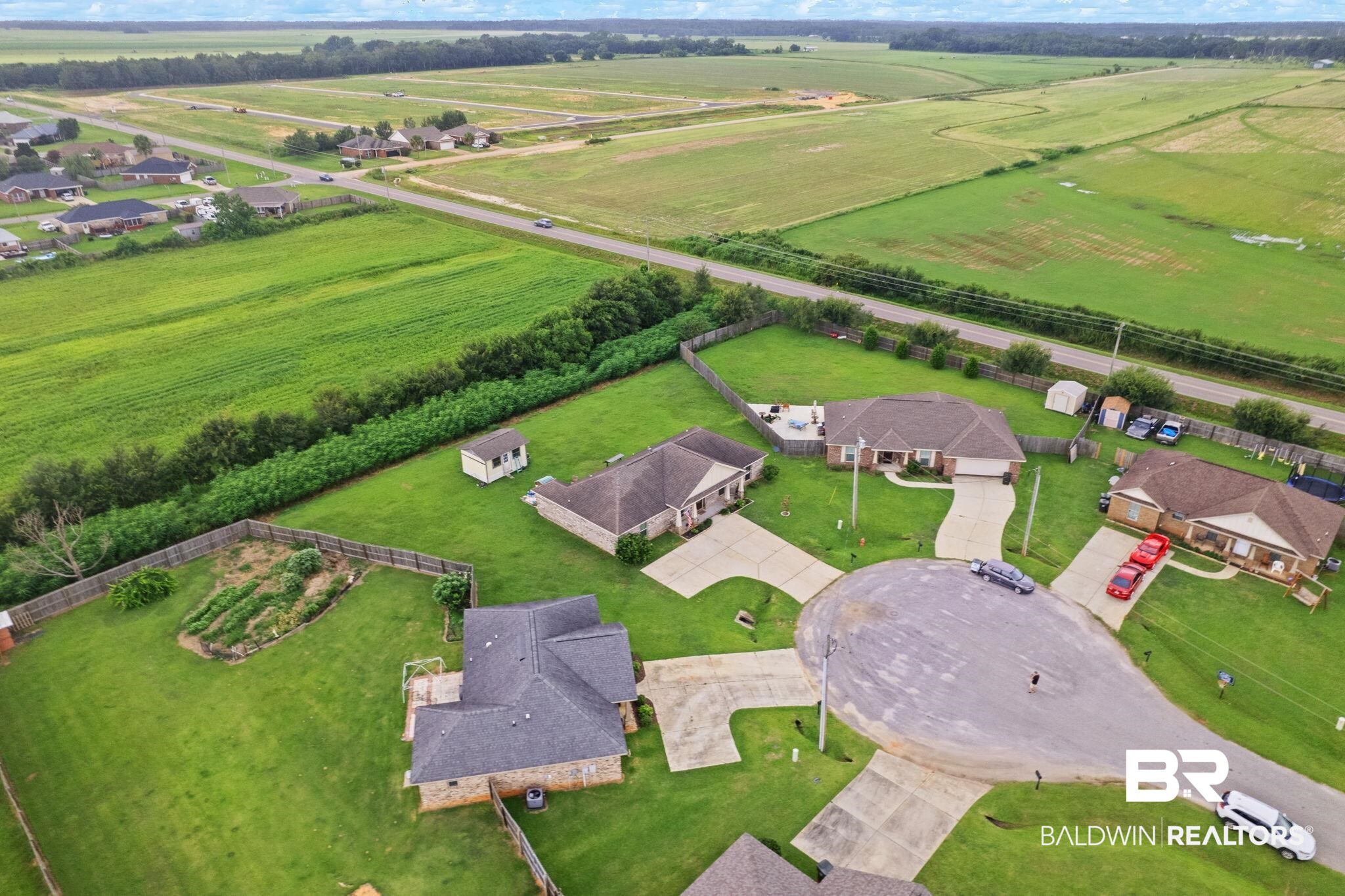 15573 Talus Court Foley, AL 36535 - Photo 47 of 50 Aerial view with a rural view
