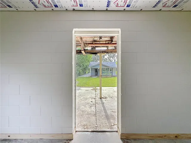 a view of a lake from a balcony