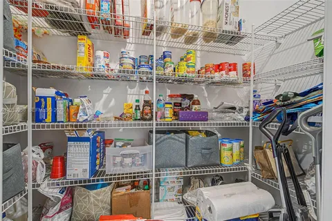 a view of storage and utility room