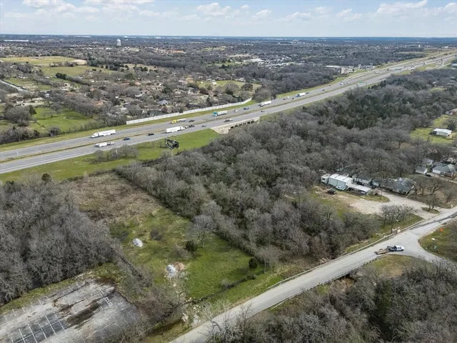 a view of a city street view with ocean view