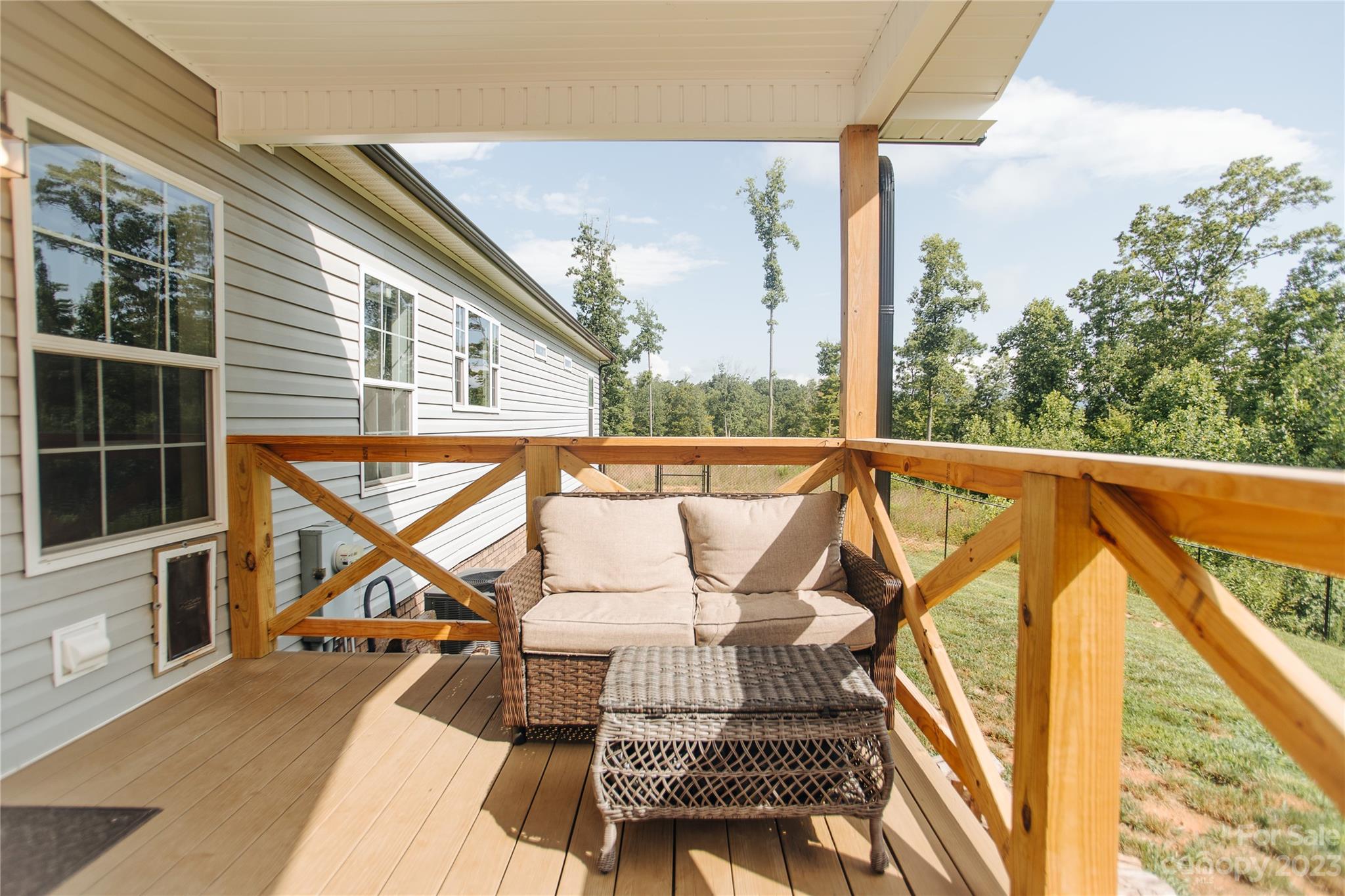 210 Mooseheart Ridge Marion, NC 28752 - Photo 34 of 37 a view of balcony with furniture