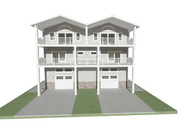 a house view with a outdoor space