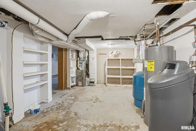 a view of storage and utility room