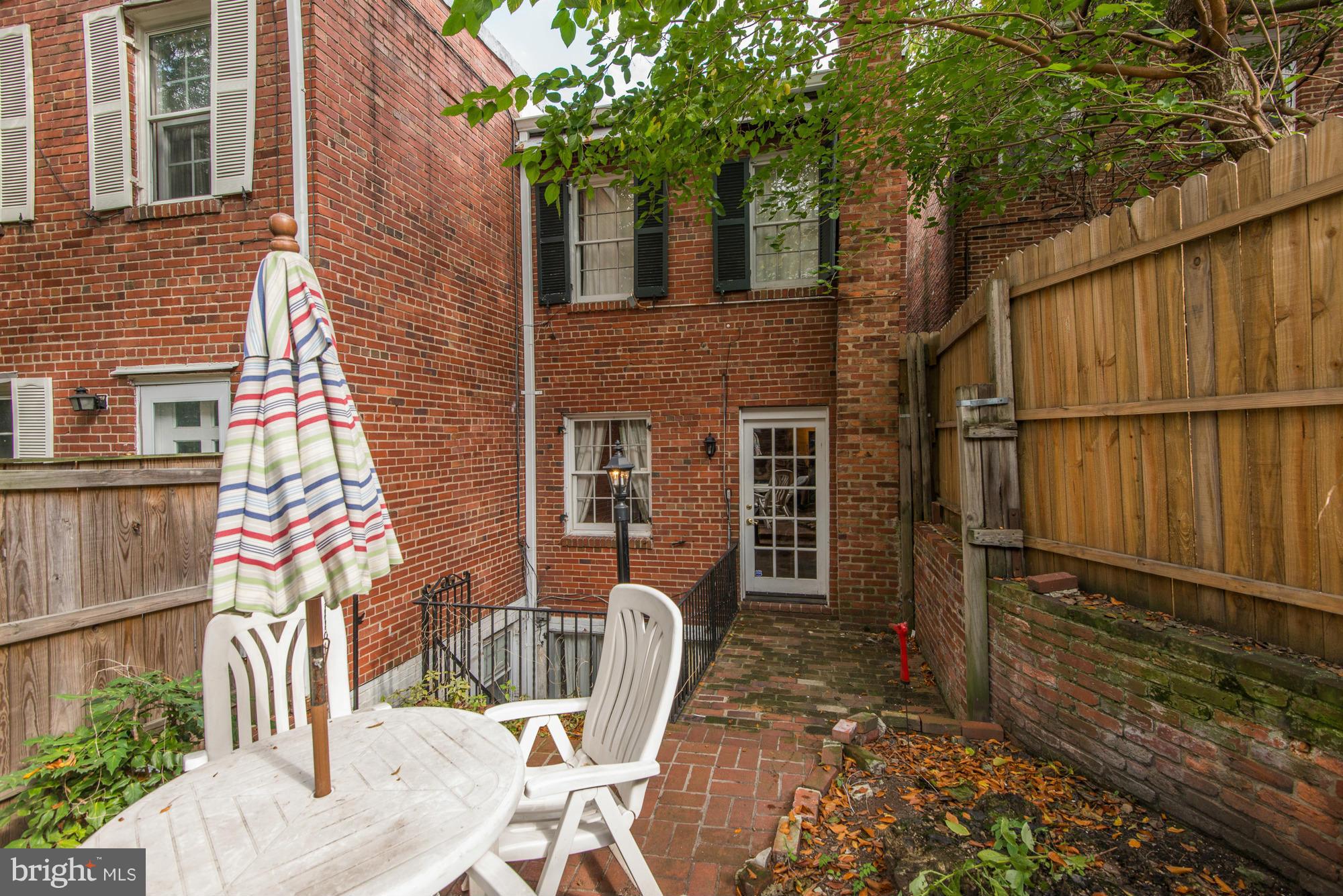 1308 35th Street Northwest Washington, DC 20007 - Photo 10 of 14 Exterior (Rear)