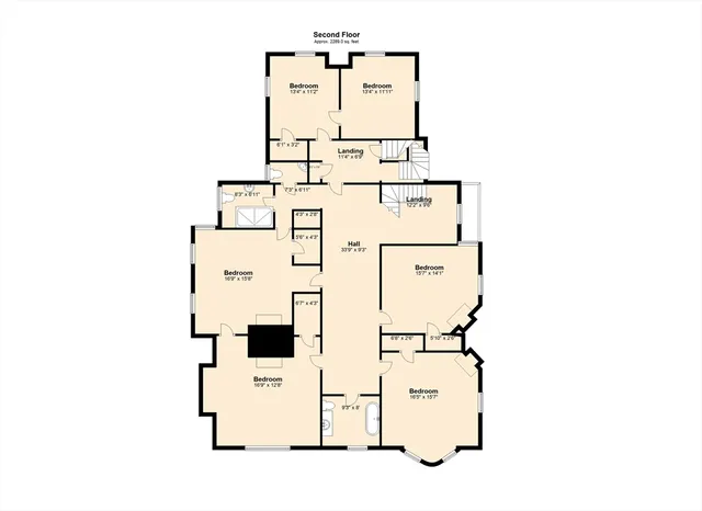 a picture of a floor plan
