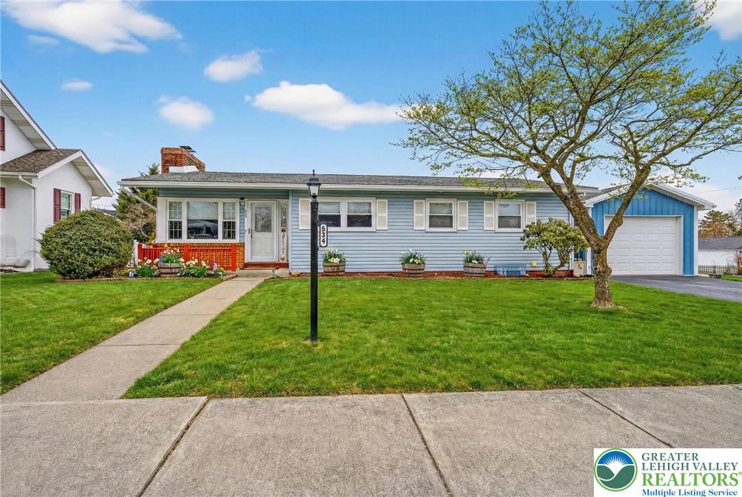 534 Seem Street Emmaus, PA 18049 - Photo 1 of 42 a front view of house with yard and green space