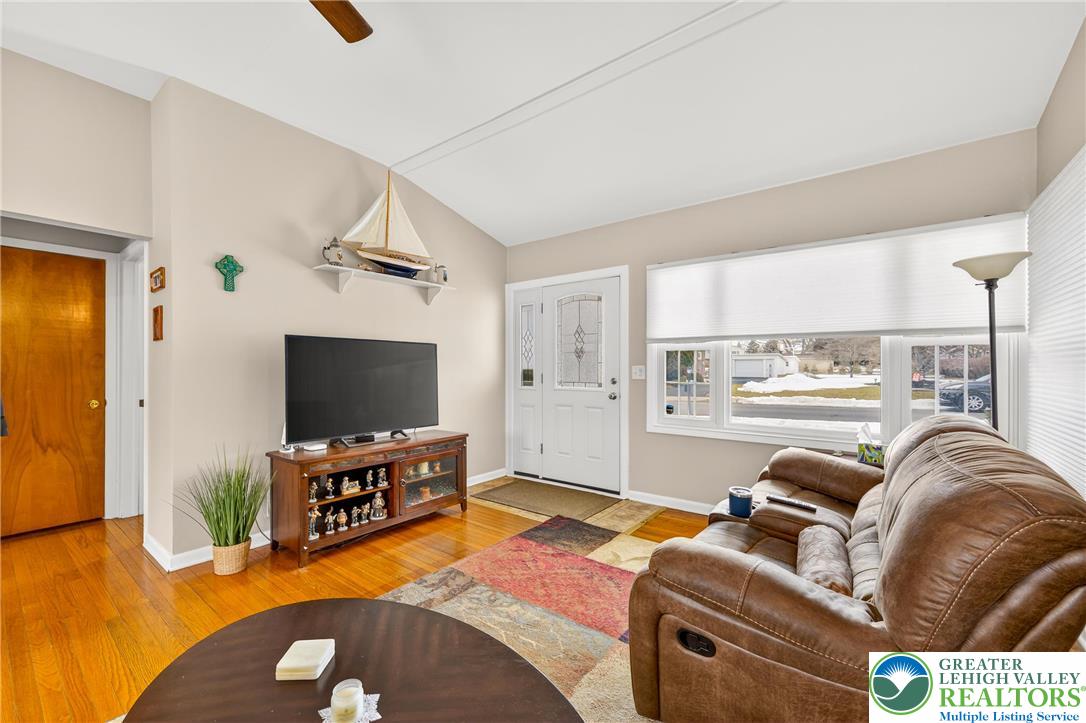 534 Seem Street Emmaus, PA 18049 - Photo 5 of 42 a living room with furniture and a flat screen tv