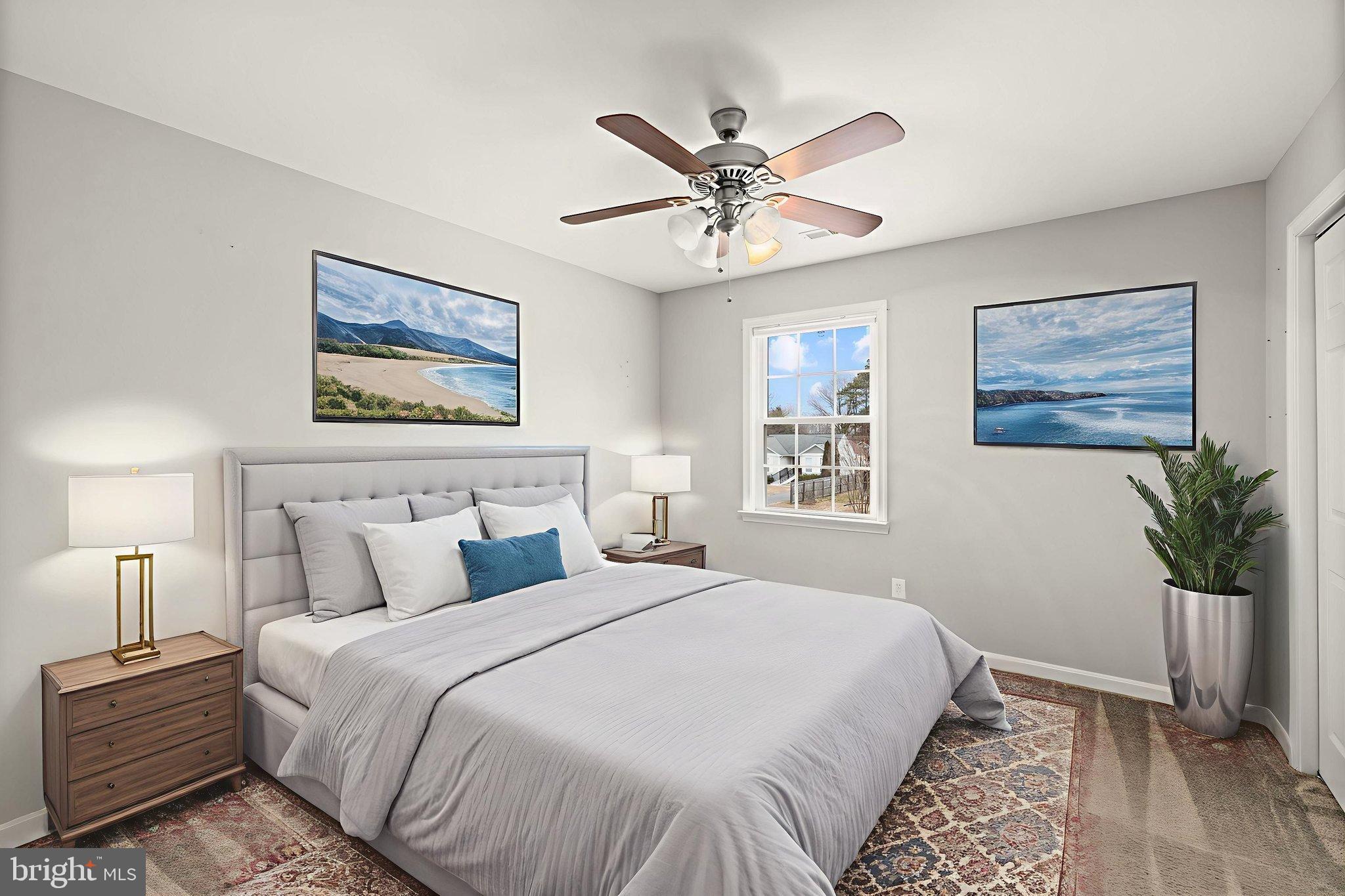 617 Wakefield Drive Colonial Beach, VA 22443 - Photo 30 of 42 Bedroom #3 is virtually staged