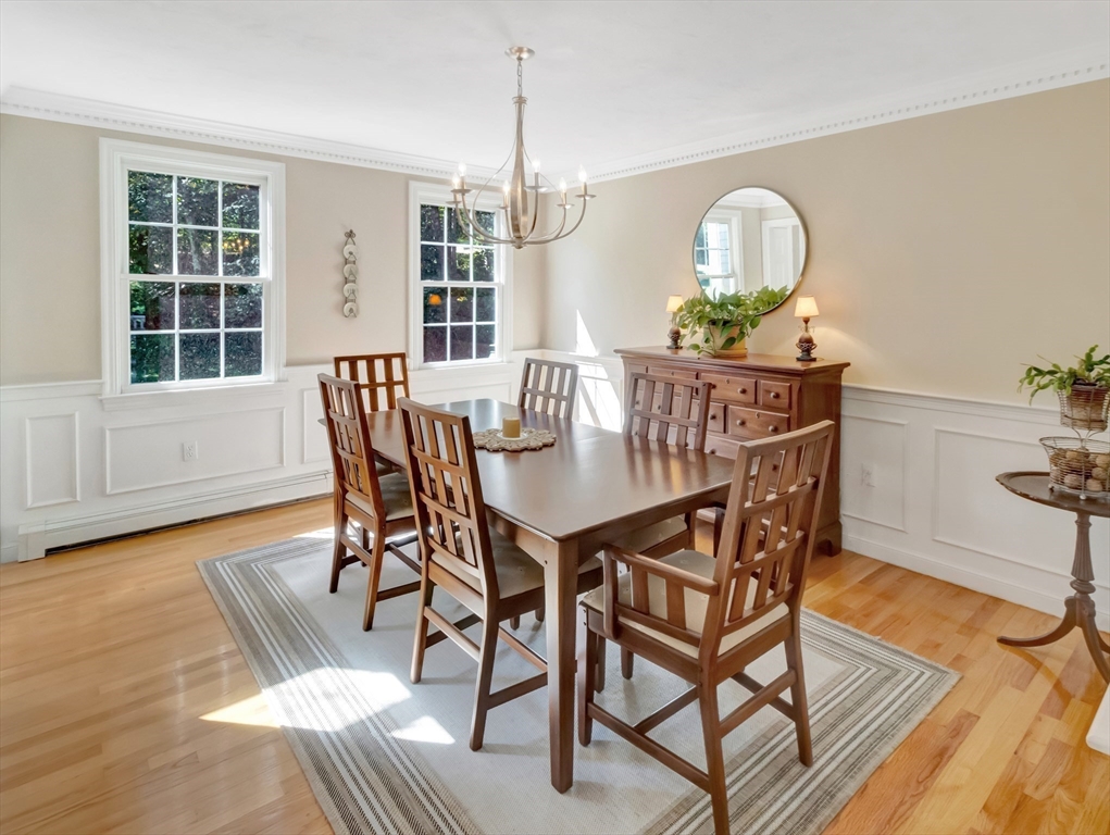 1620 West Street Wrentham, MA 02093 - Photo 11 of 42 a view of a dining room with furniture window and wooden floor
