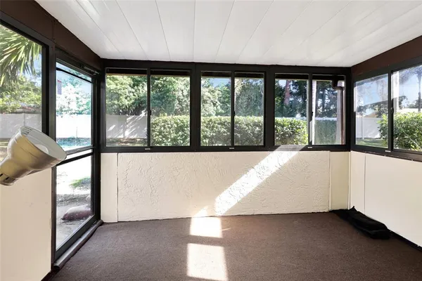 a view of a large window with an outdoor space