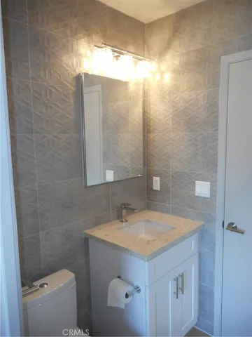 a view of lobby with staircase