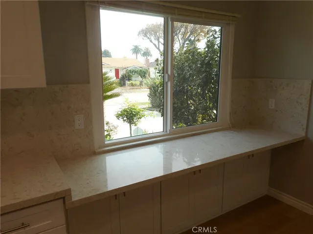 a view of a window in a room