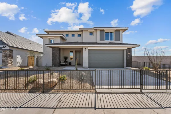 a view of a house with a balcony