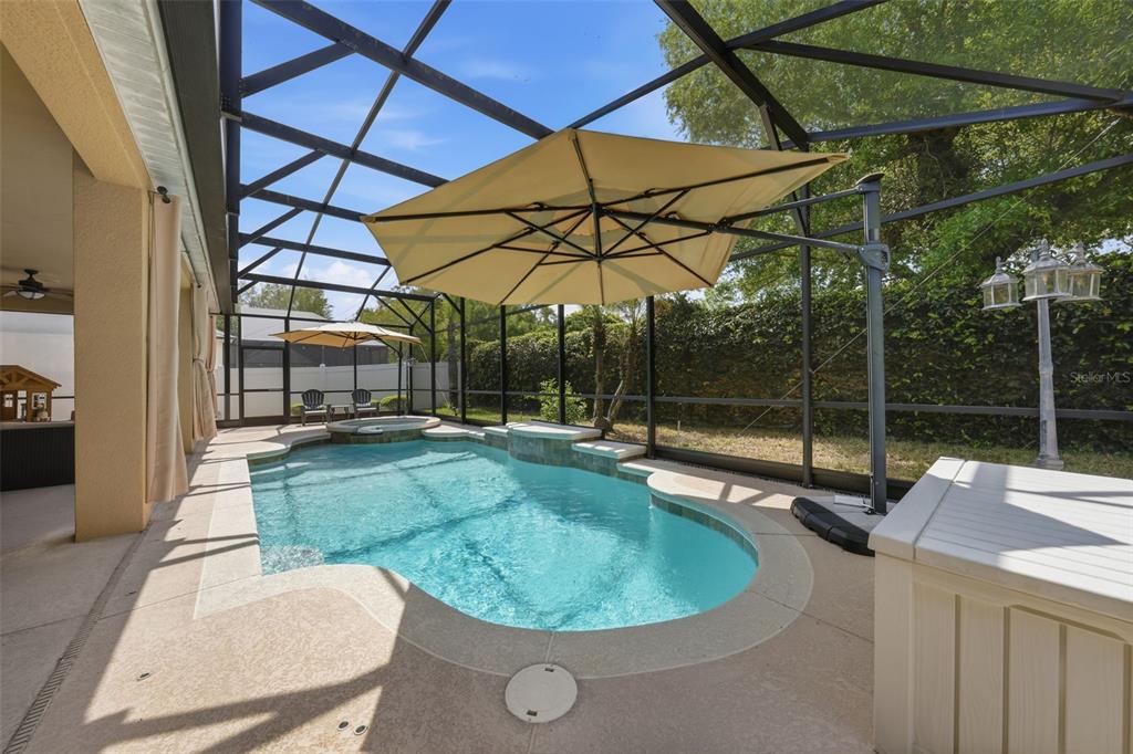 979 Counts Crest Circle Apopka, FL 32712 - Photo 21 of 48 a view of a swimming pool with a patio