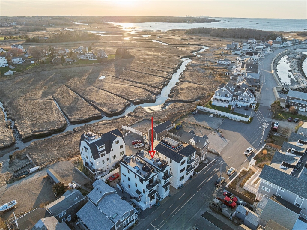 85 Glades Road Scituate, MA 02066 - Photo 30 of 42 an aerial view of a city with ocean view