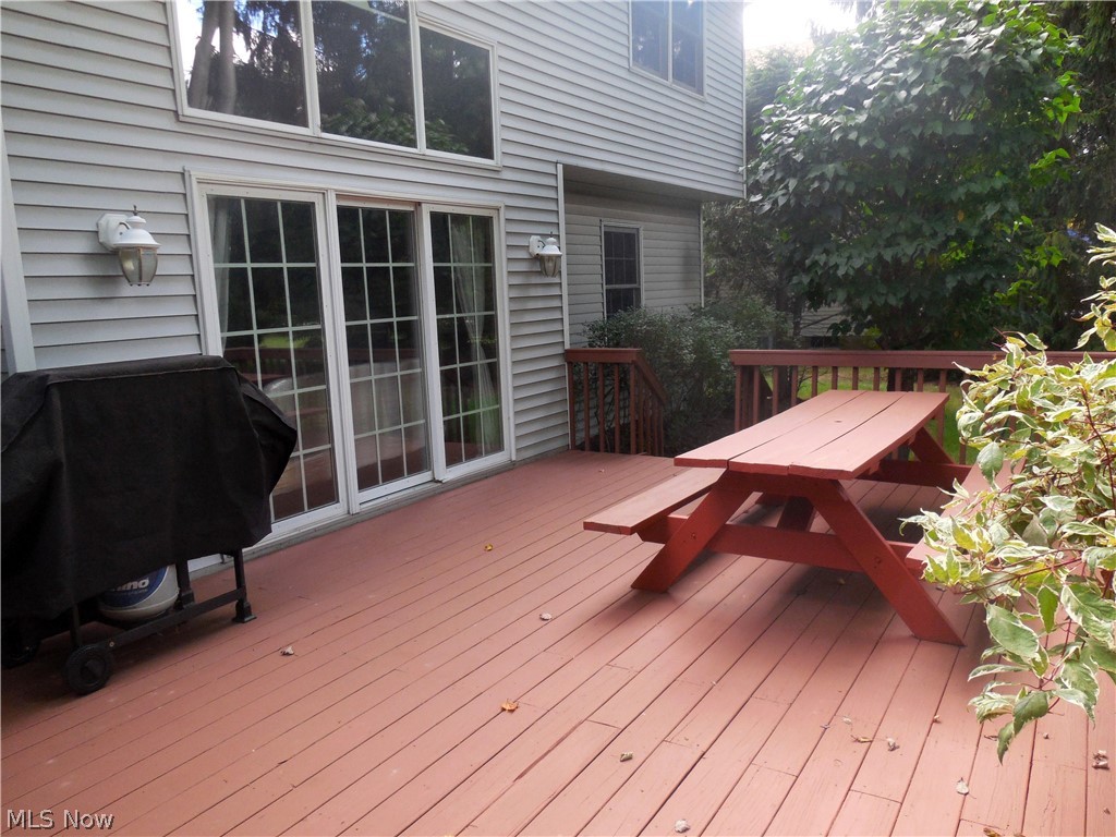 31325 Arthur Road Solon, OH 44139 - Photo 31 of 32 Deck was recently stained. Great yard for entertaining.