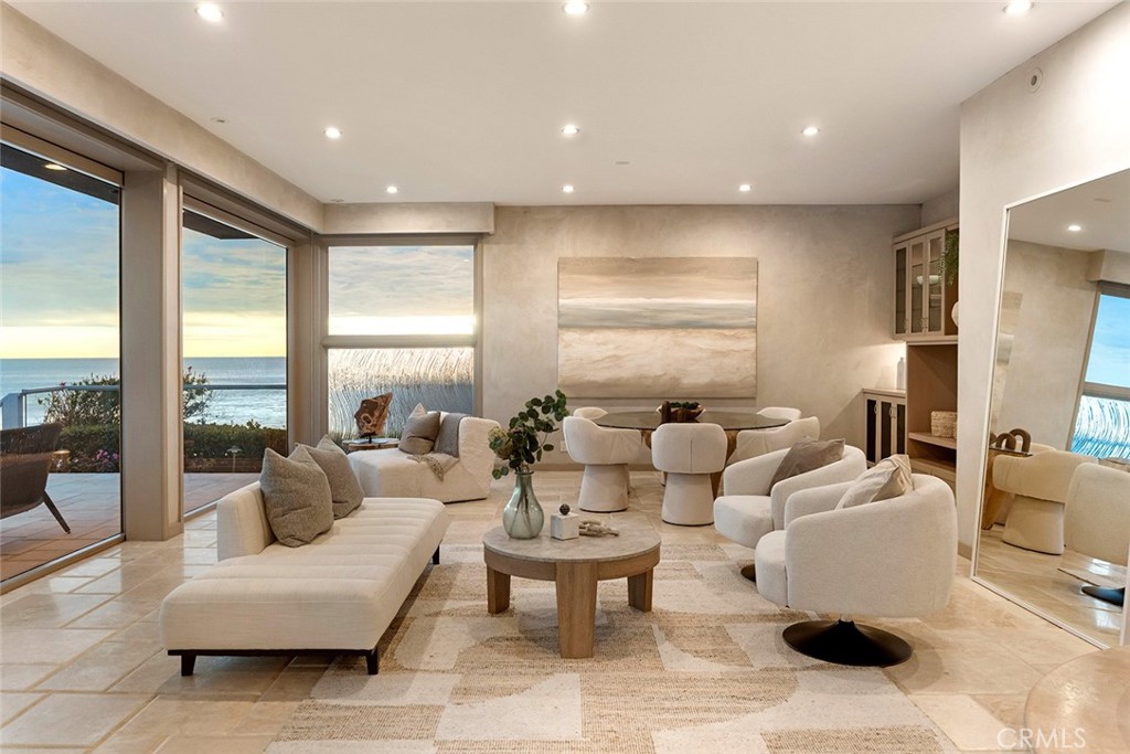 1907 Ocean Way Laguna Beach, CA 92651 - Photo 5 of 74 a living room with furniture and a large window
