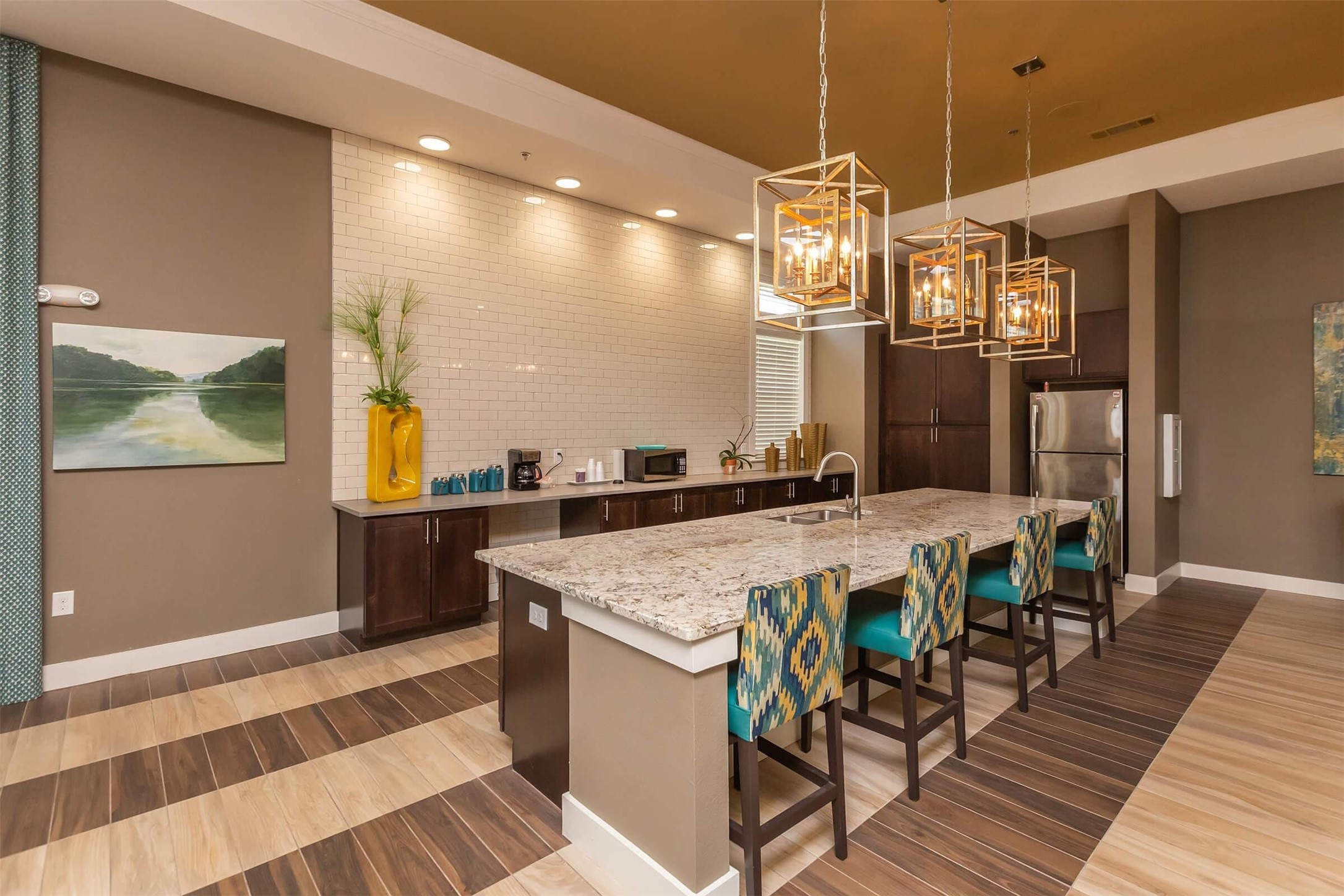 13101 Avondale Farms Road, Unit 15 Fort Worth, TX 76052 - Photo 3 of 6 a dining table with chairs and table