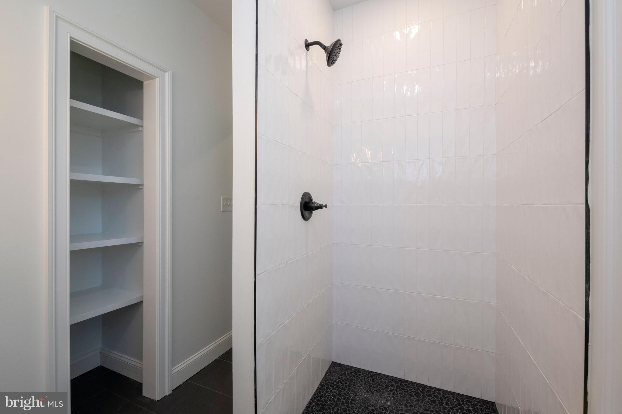 705 Chapel Ridge Road Lutherville-Timonium, MD 21093 - Photo 38 of 59 Bedroom 3 Pebbled Floor Shower