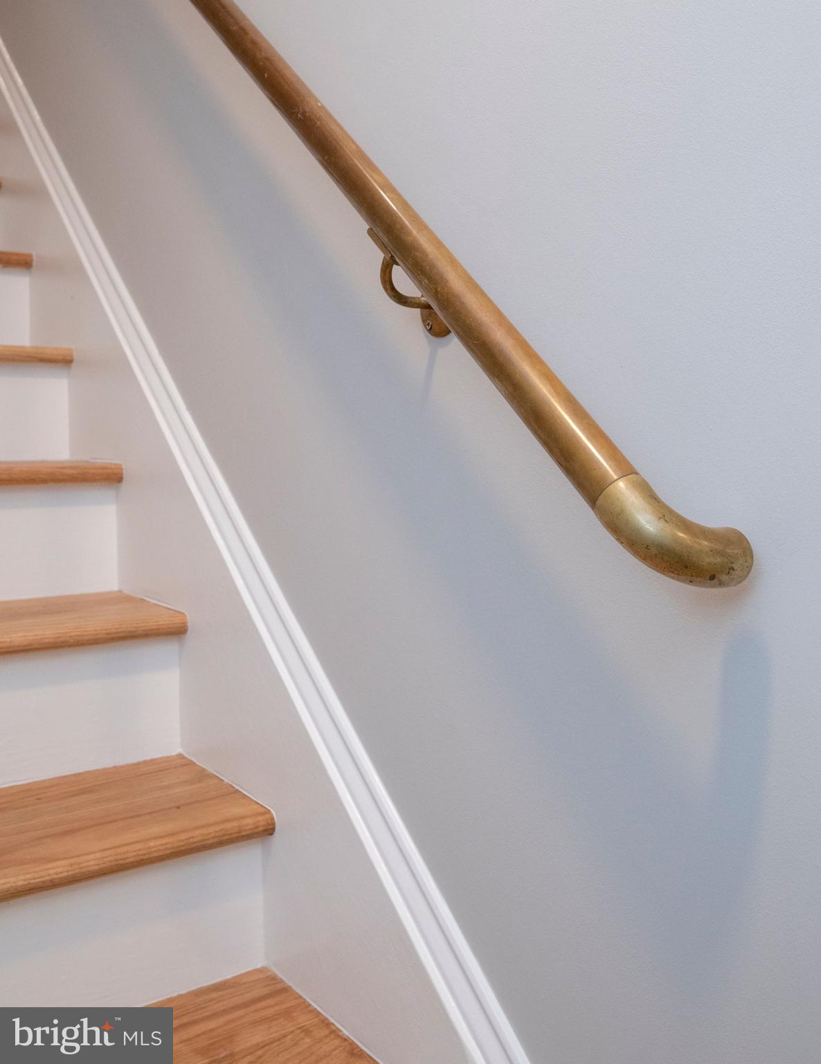 705 Chapel Ridge Road Lutherville-Timonium, MD 21093 - Photo 40 of 59 Beautiful Copper Banister Leads to Lower Level