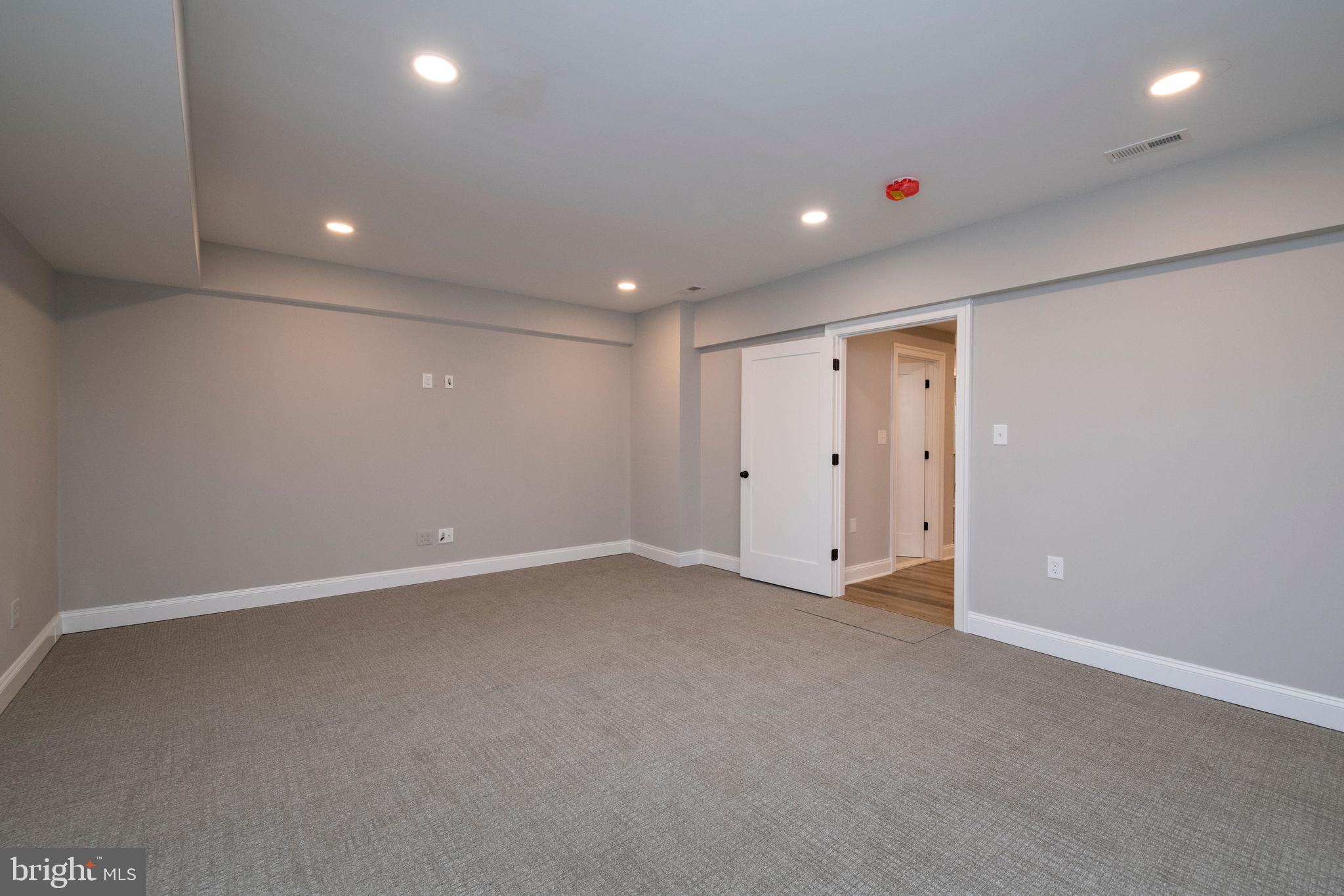 705 Chapel Ridge Road Lutherville-Timonium, MD 21093 - Photo 45 of 59 Carpeted Media Room