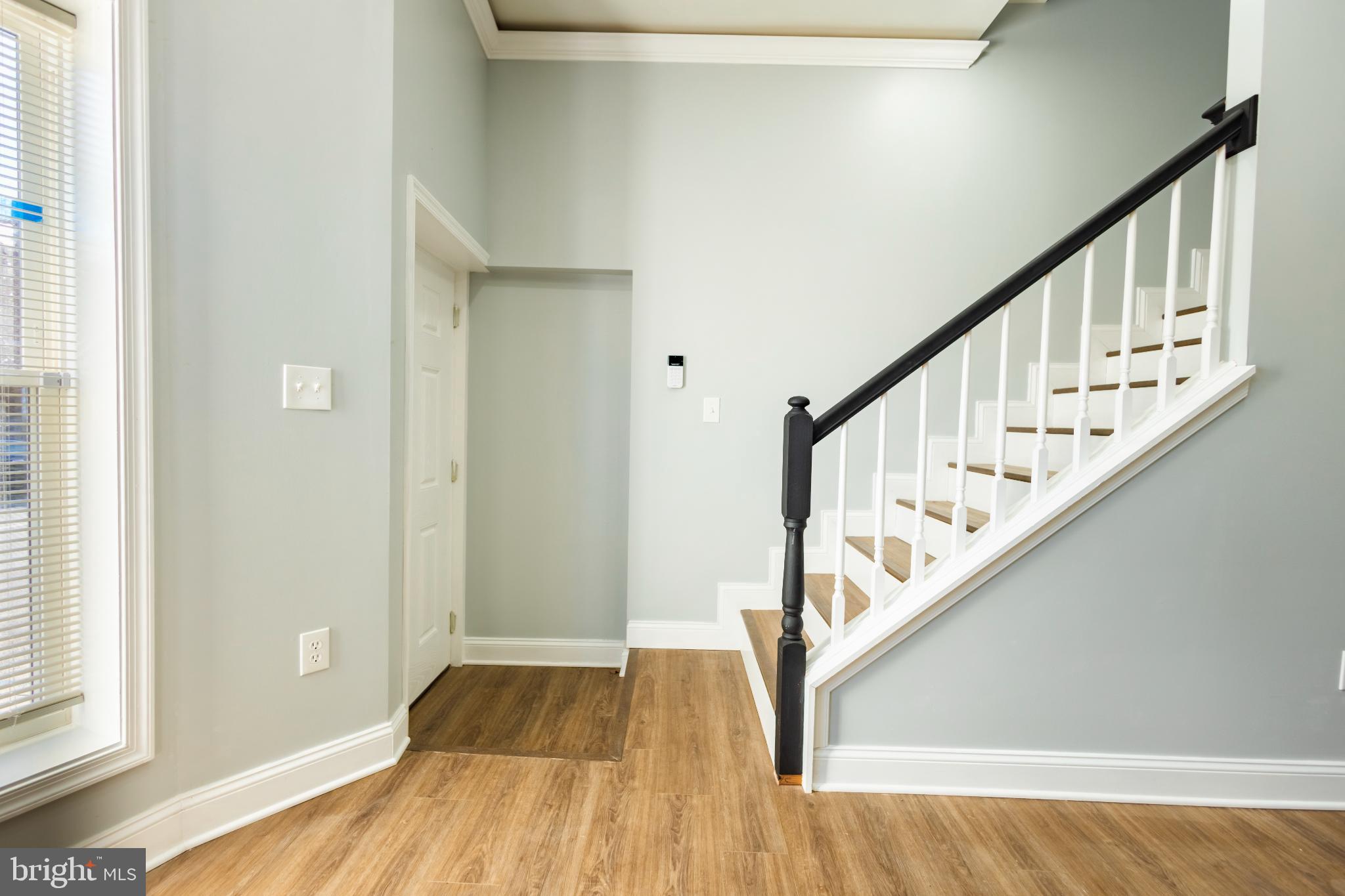 820 North Monroe Street Baltimore, MD 21217 - Photo 9 of 23 a view of entryway with wooden floor