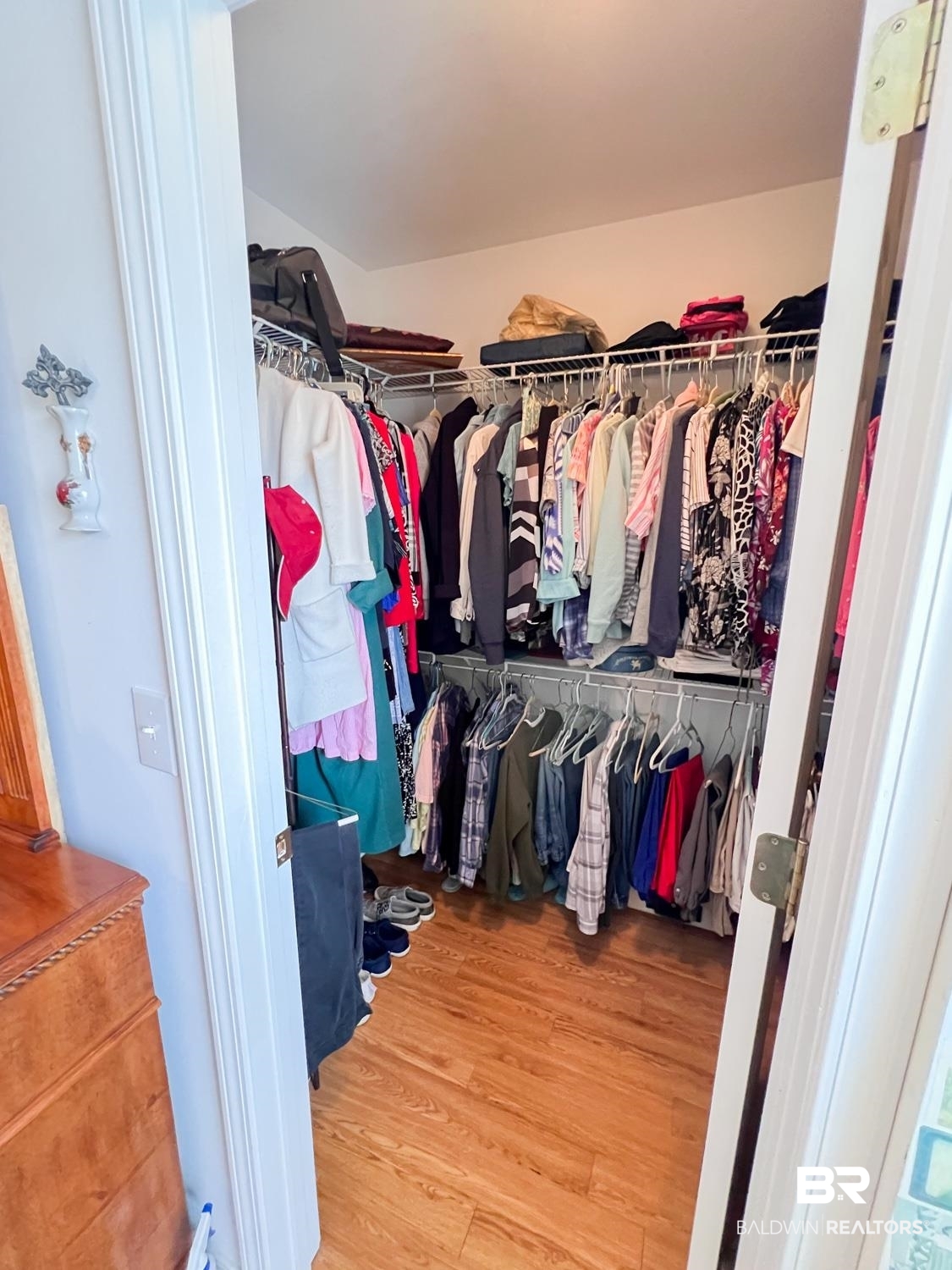 16690 Plum Court Loxley, AL 36551 - Photo 11 of 30 Walk in closet featuring light hardwood / wood-style floors