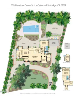 $5,700,000 | 555 Meadow Grove Street, La Canada Flintridge, CA 91011