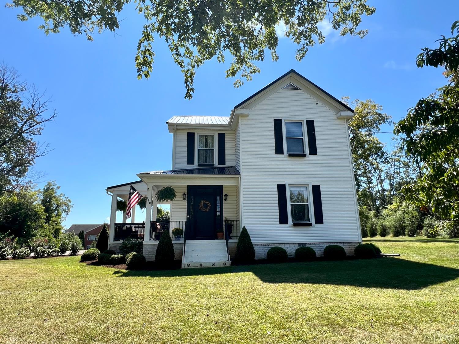 120 North Main Street Amherst, VA 24521 - Photo 43 of 62 a front view of a house with swimming pool having outdoor seating